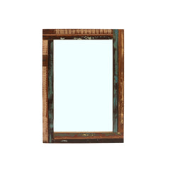 Reclaimed Wood Rectangular Wall Mirror